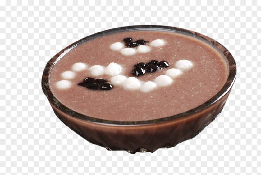 Black And White Diamond Red Beans Smoothie Dim Sum Tangyuan Hong Dou Tang Chocolate PNG