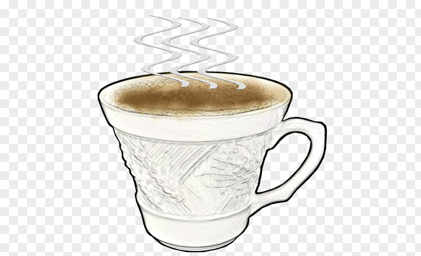 Coffee Cappuccino Cup White Café Au Lait Espresso PNG