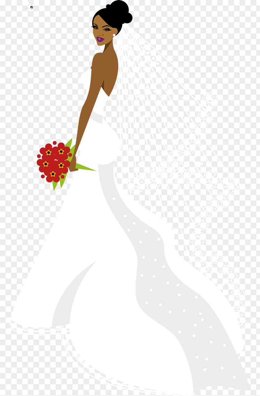 Free Psd Wedding Dress Bride PNG