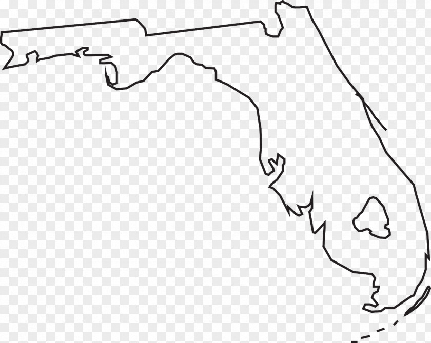 Map Florida Drawing Clip Art PNG
