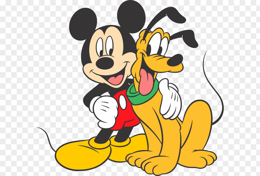 Mickey Mouse Pluto Minnie Donald Duck Goofy PNG