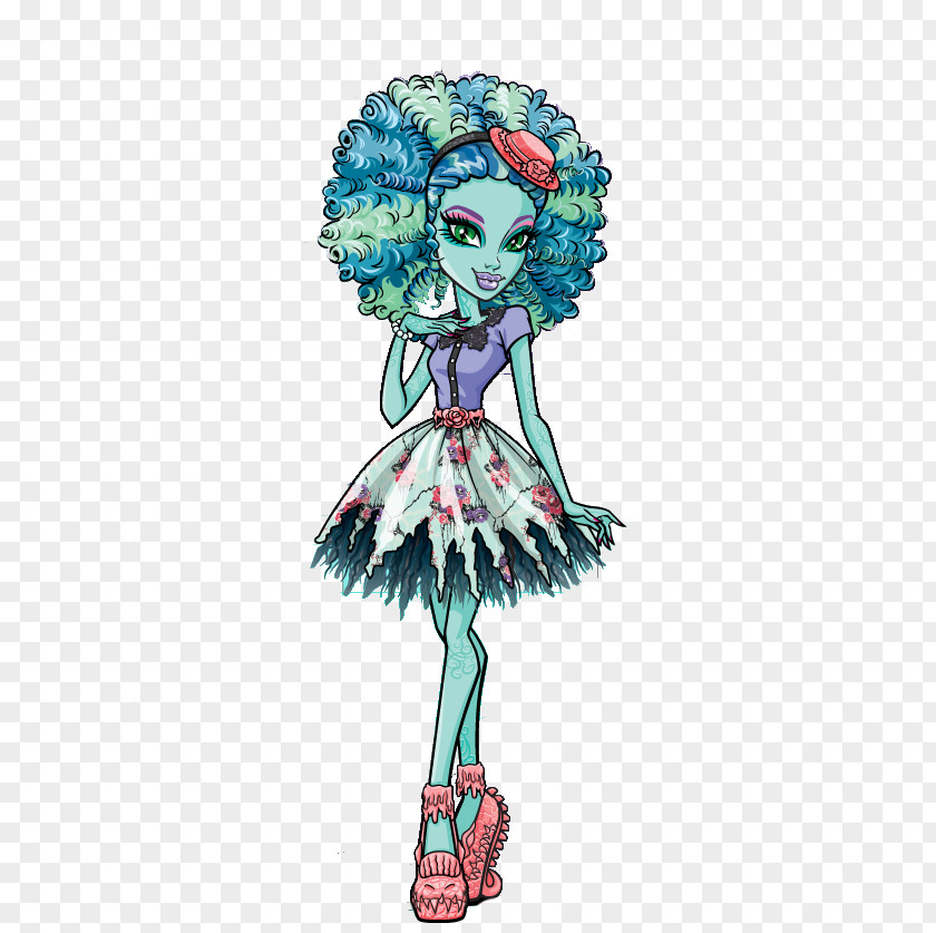 MONSTER HIGH Honey Island Swamp Monster High Toy Doll PNG