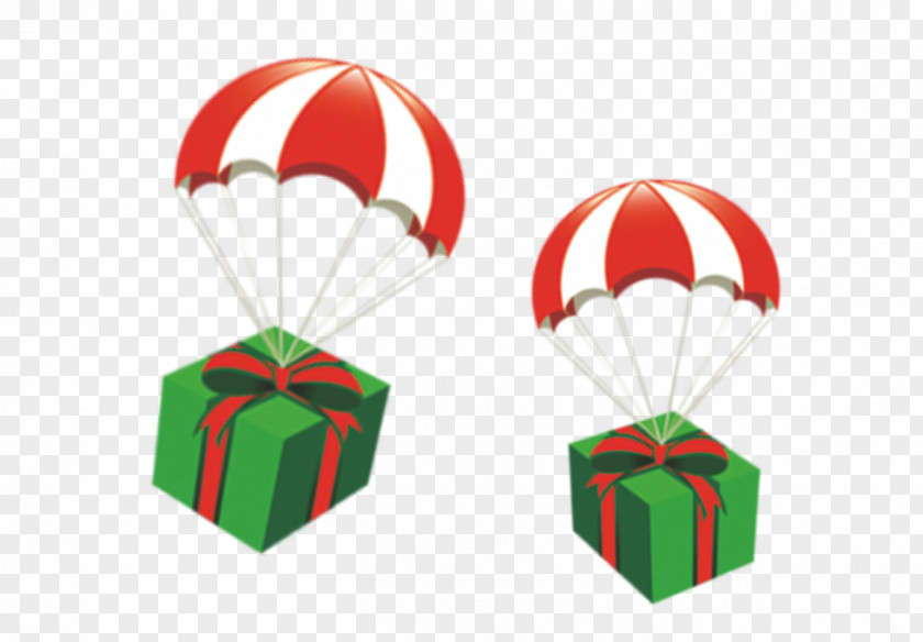 Parachute Gift Balloon PNG