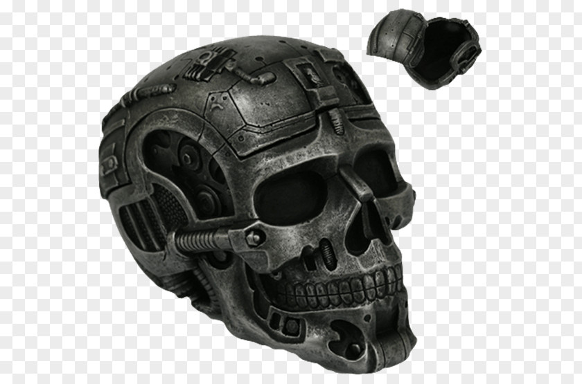 Terminator Skull Cyborg Calavera Robot PNG