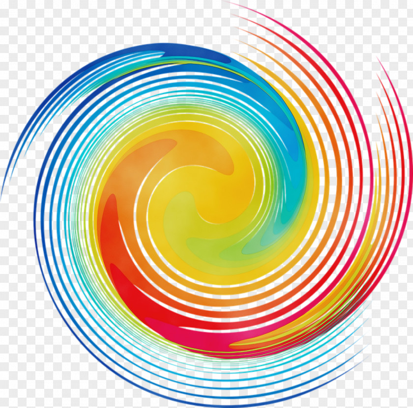 Vortex Wave Orange PNG