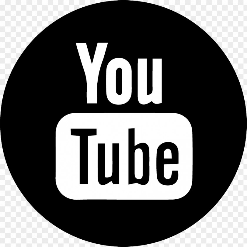 Youtube YouTube Black And White Details Hair Nail PNG