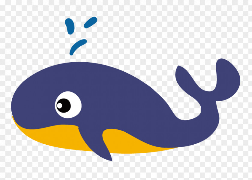 Blue Whale Cartoon Seabed Clip Art PNG