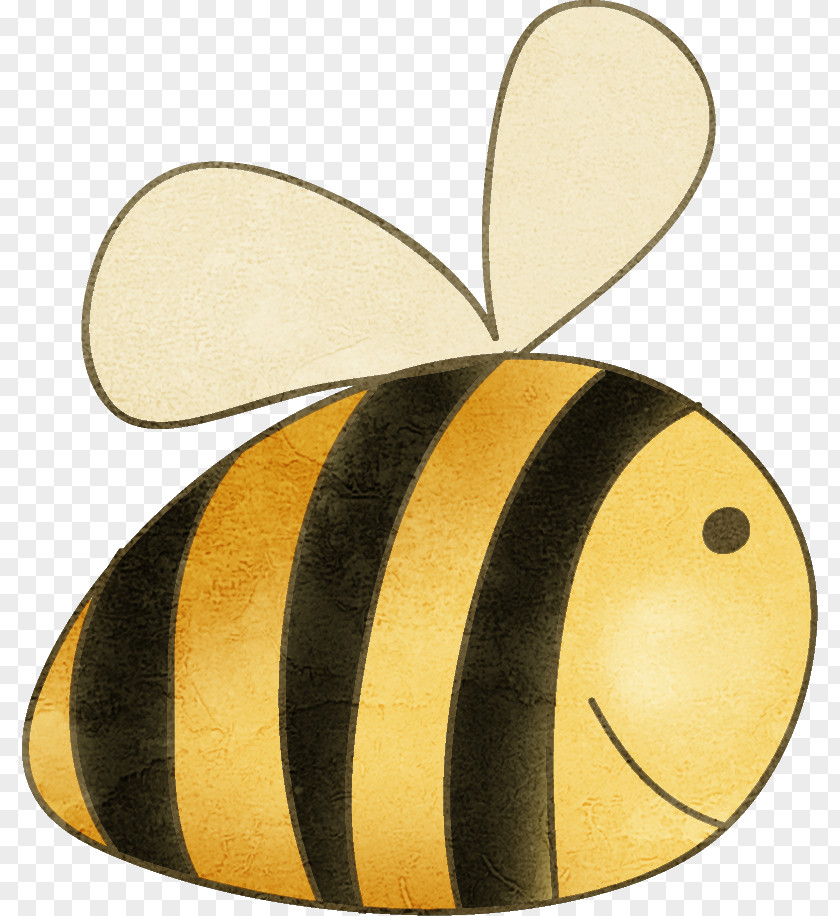 Cute Cartoon Bee PNG