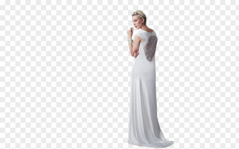 Dress Wedding Shoulder Cocktail Party PNG