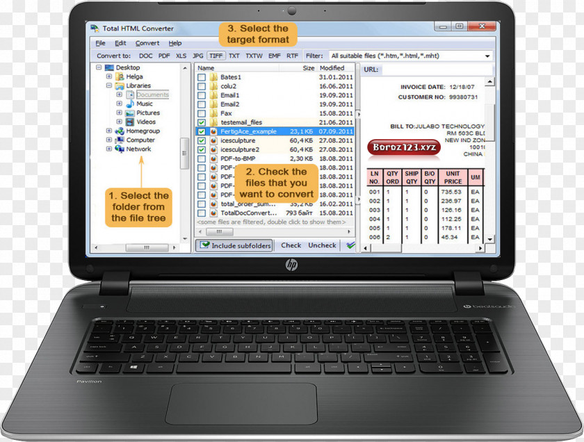 Office 03 File Format Converter Hewlett-Packard HP Pavilion Laptop Intel Core I7 64-bit Computing PNG