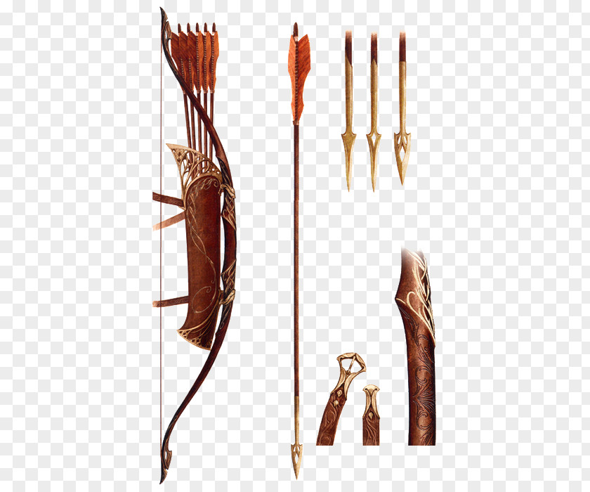 Arrow The Lord Of Rings Legolas Tauriel Bow And Quiver PNG