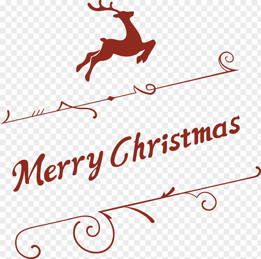 Christmas Fonts Merry PNG