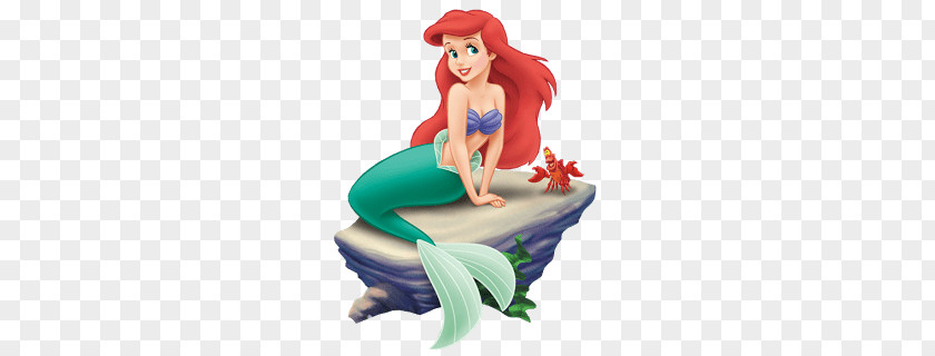 Little Mermaid On Rock PNG on Rock, Ariel illustration clipart PNG
