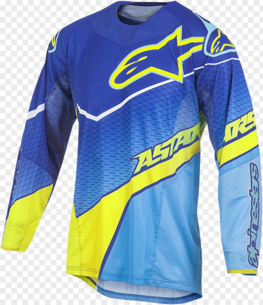 Motocross Alpinestars Jersey Clothing Motorcycle PNG