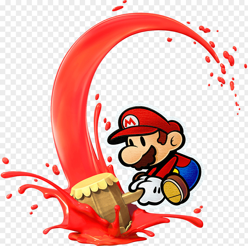Nintendo Paper Mario: Color Splash Wii U Super Mario Bros. PNG