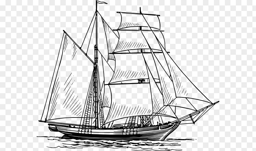 Old Ships Drawing Sailboat Sailing Ship PNG