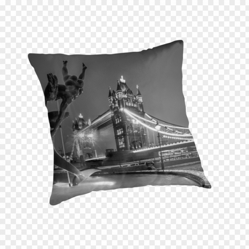 Pillow Cushion Throw Pillows Tower Bridge PNG