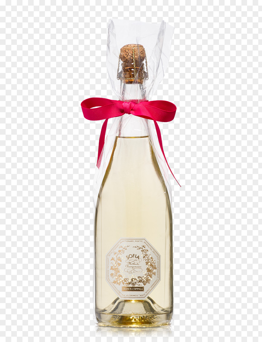 Wine Bottle Gift Ribbons Francis Ford Coppola Winery Sparkling Champagne Traditional Method PNG