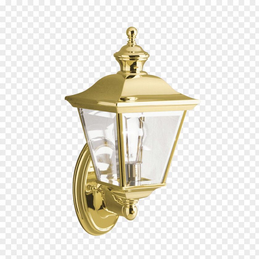 Outdoor Lighting Light Fixture Brass Landscape PNG