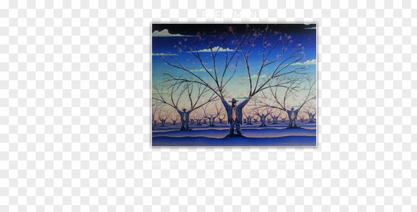Painting Picture Frames Tree Sky Plc PNG