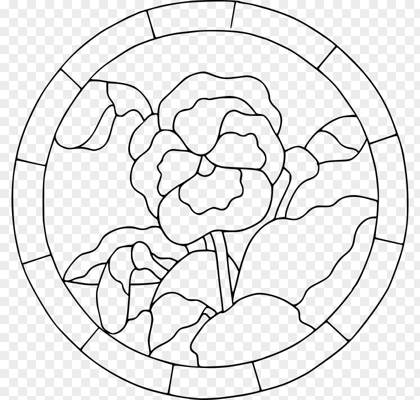 Pansy Coloring Book Drawing Clip Art PNG