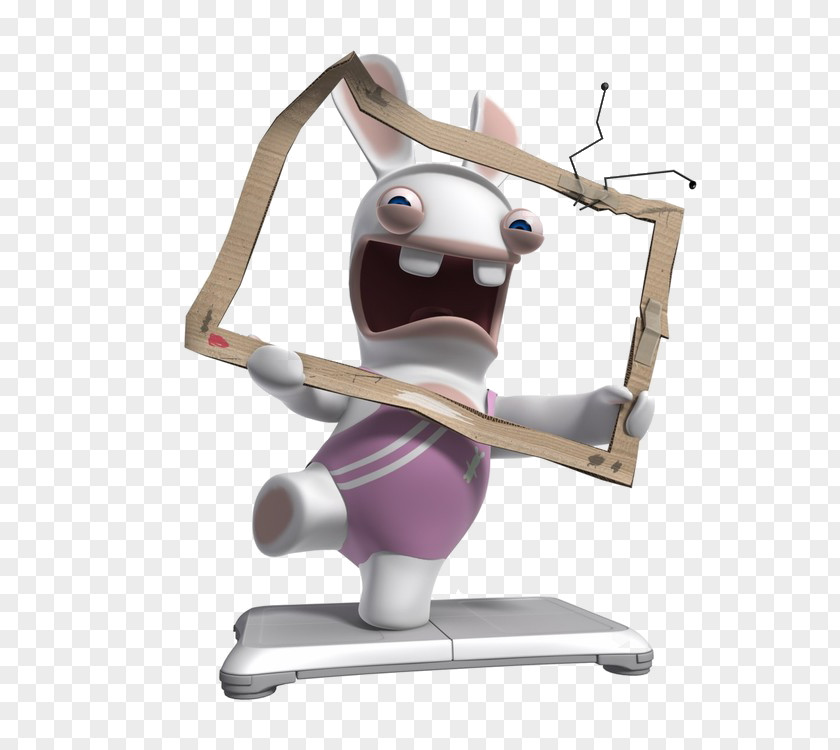 Raving Rabbids Rayman Rabbids: TV Party Origins 2 Go Home PNG