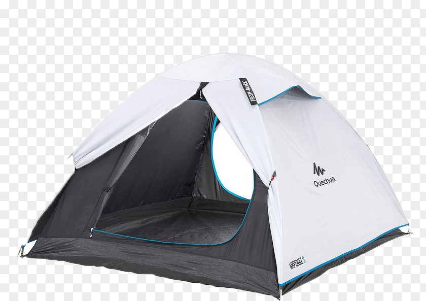 Tatar Quechua Arpenaz Family 2 Seconds Pop-Up Tent Fresh&Black PNG