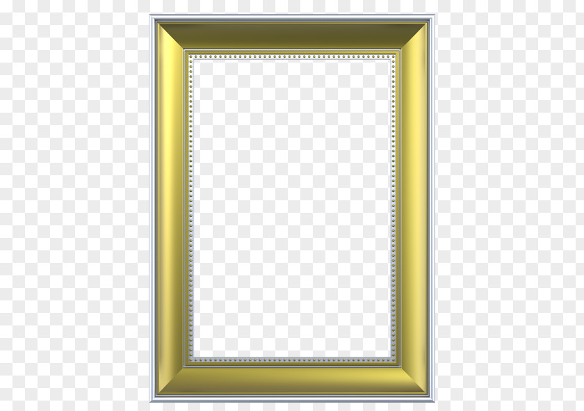 Golden Frame Gold Picture Icon PNG