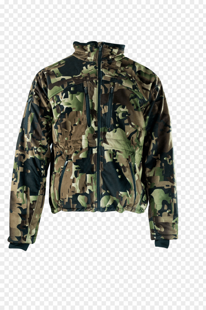 Jacket Military Camouflage Flight Uniform Zipper PNG
