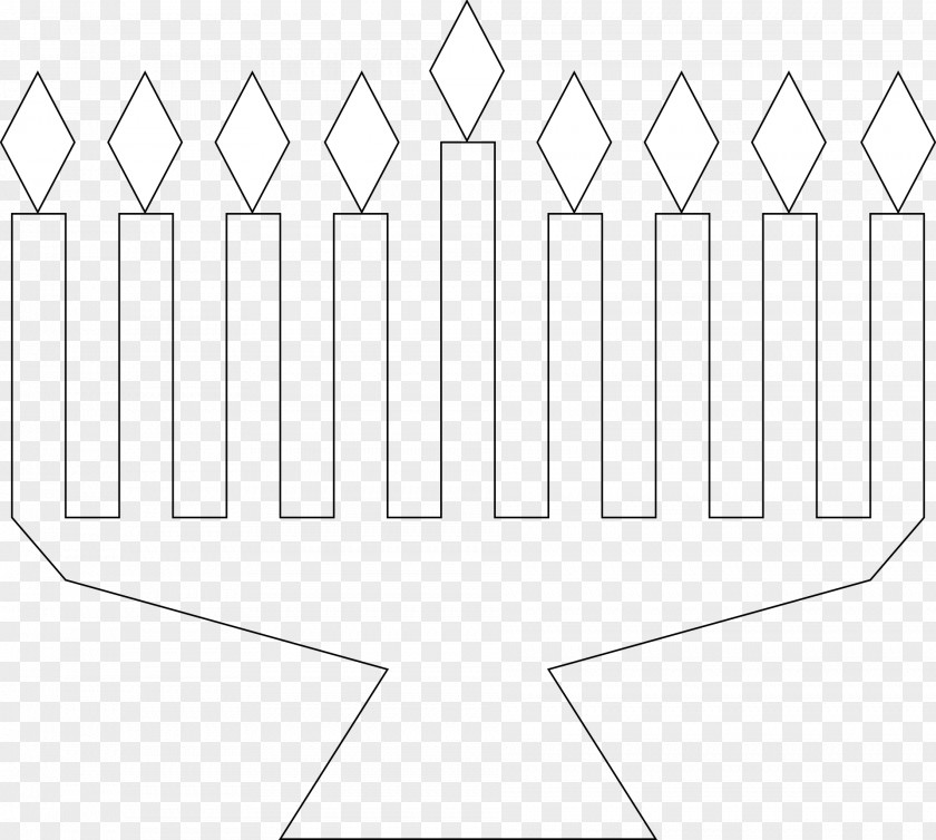 Jewish Holidays Menorah Hanukkah Coloring Book Dreidel Candle PNG