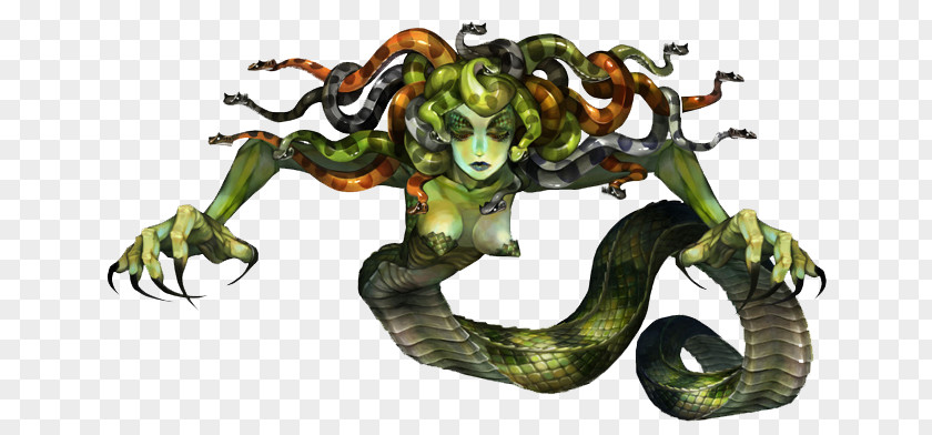 Monster Dragon's Crown Medusa Minotaur PNG