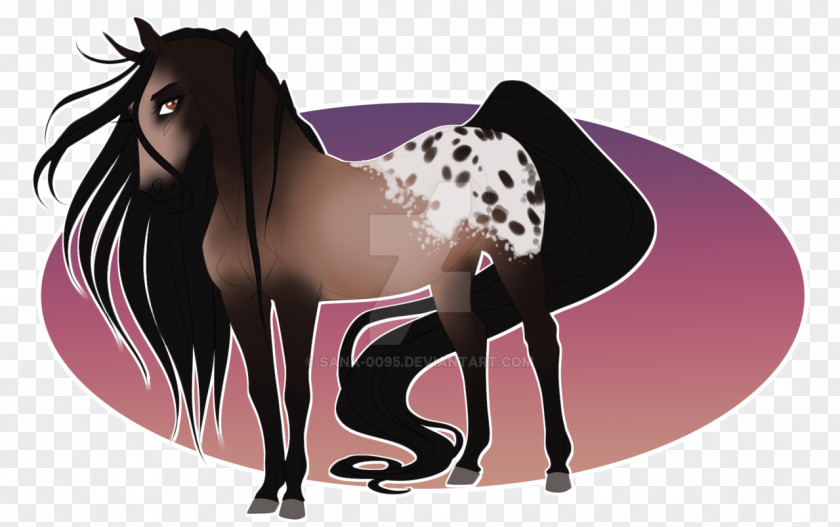 Mustang Cartoon Freikörperkultur Character PNG