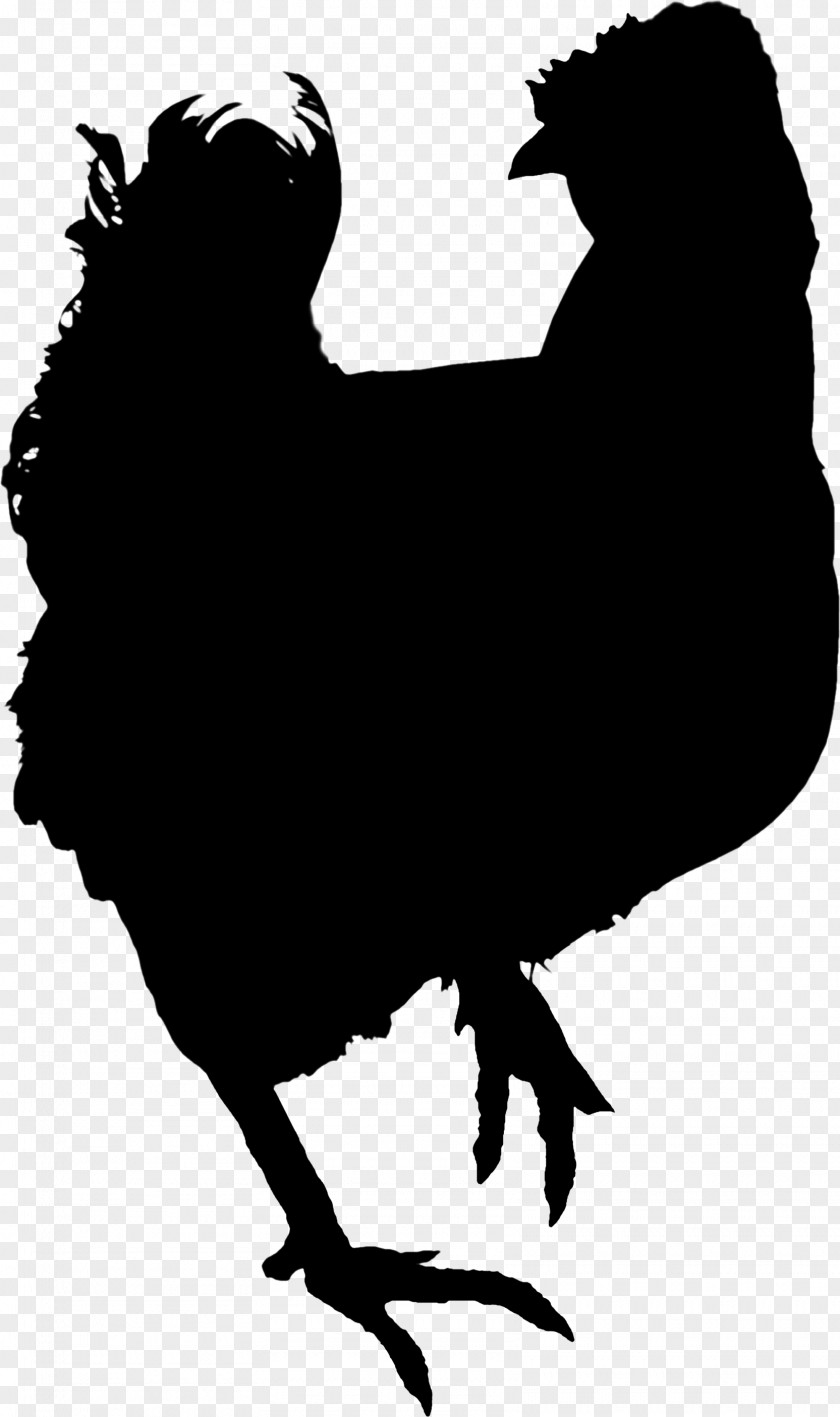 Rooster Chicken Clip Art Silhouette Fauna PNG