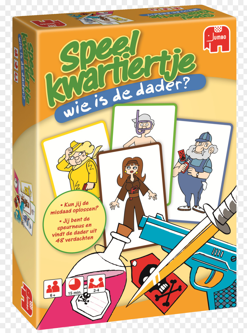 Toy Game Zoek De Dader! Dobble Boot 2-persoons PNG