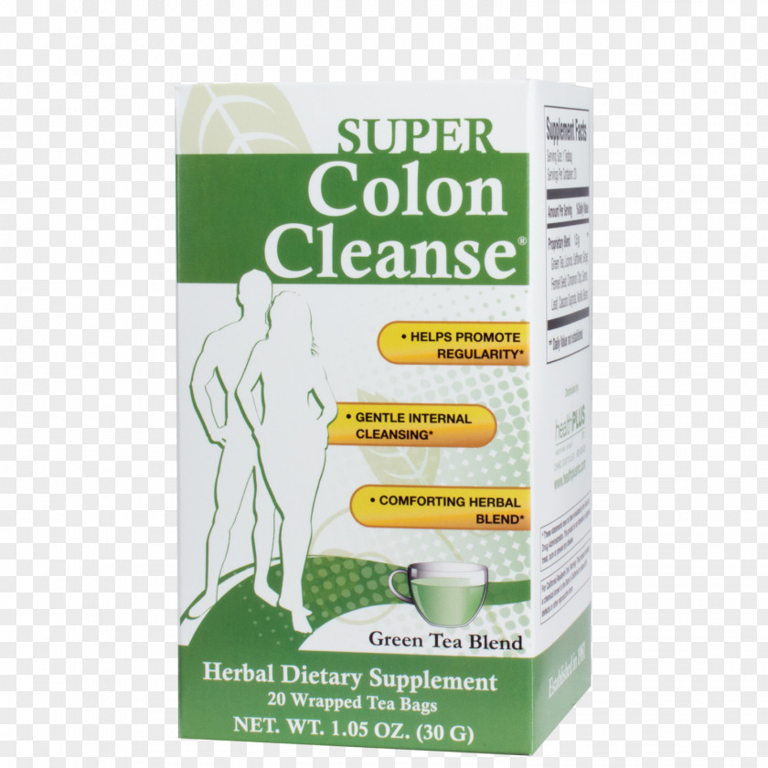 Tea Green Dietary Supplement Detoxification Colon Cleansing PNG