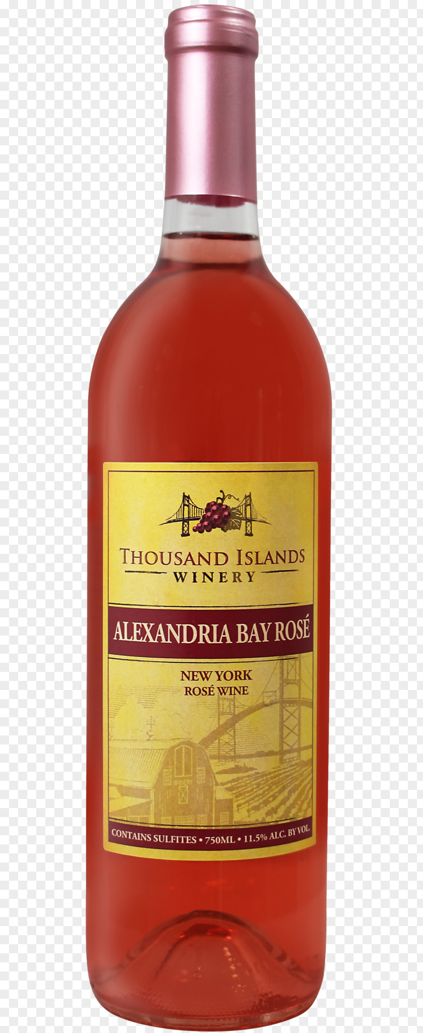 Wine Alexandria Bay Thousand Islands Winery Liqueur PNG