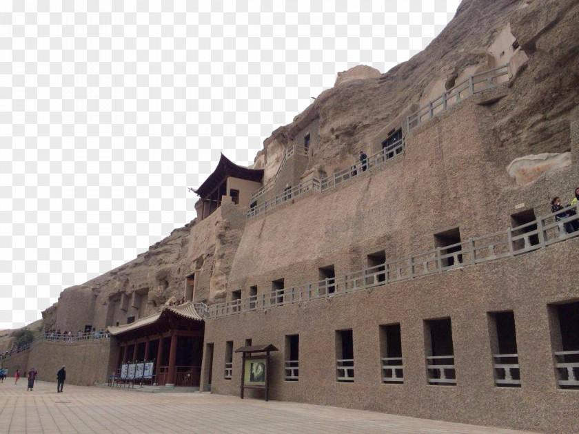 Gansu Dunhuang Thousand Buddha Cave Mogao Caves Zhangye Jiayuguan City Qinghai Jiayu Pass PNG