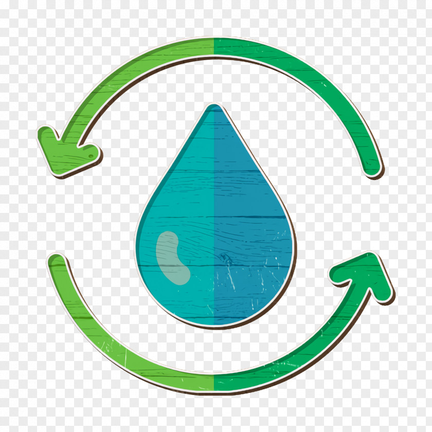 Renewable Energy Icon Recycling Water PNG