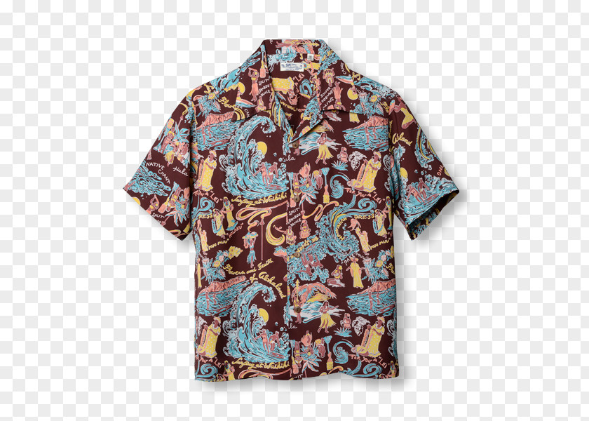 T-shirt Sleeve Waikiki Aloha Shirt PNG