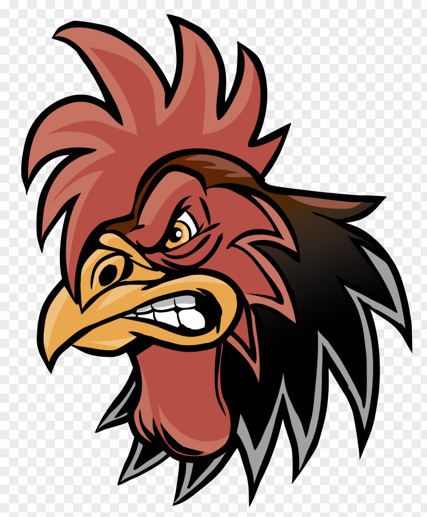 Cock Rooster Cartoon Royalty-free PNG