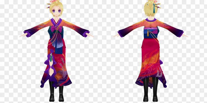 Elza Costume Design PNG