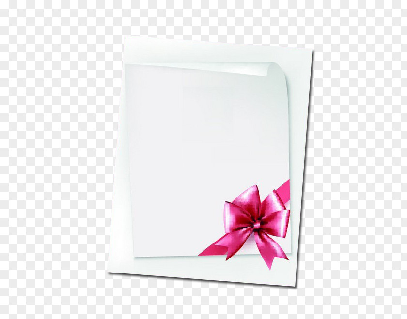 Paper And Bows Ribbon Parchment Cardboard Lazo PNG