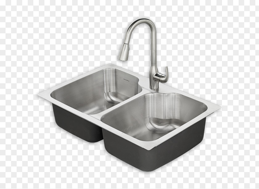 Sink Kitchen Tap Stainless Steel Moen PNG