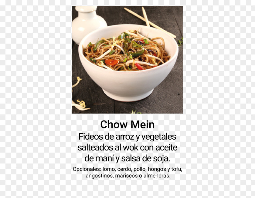 Chowmein Chinese Noodles Yakisoba Thai Cuisine Fusion Vegetarian PNG