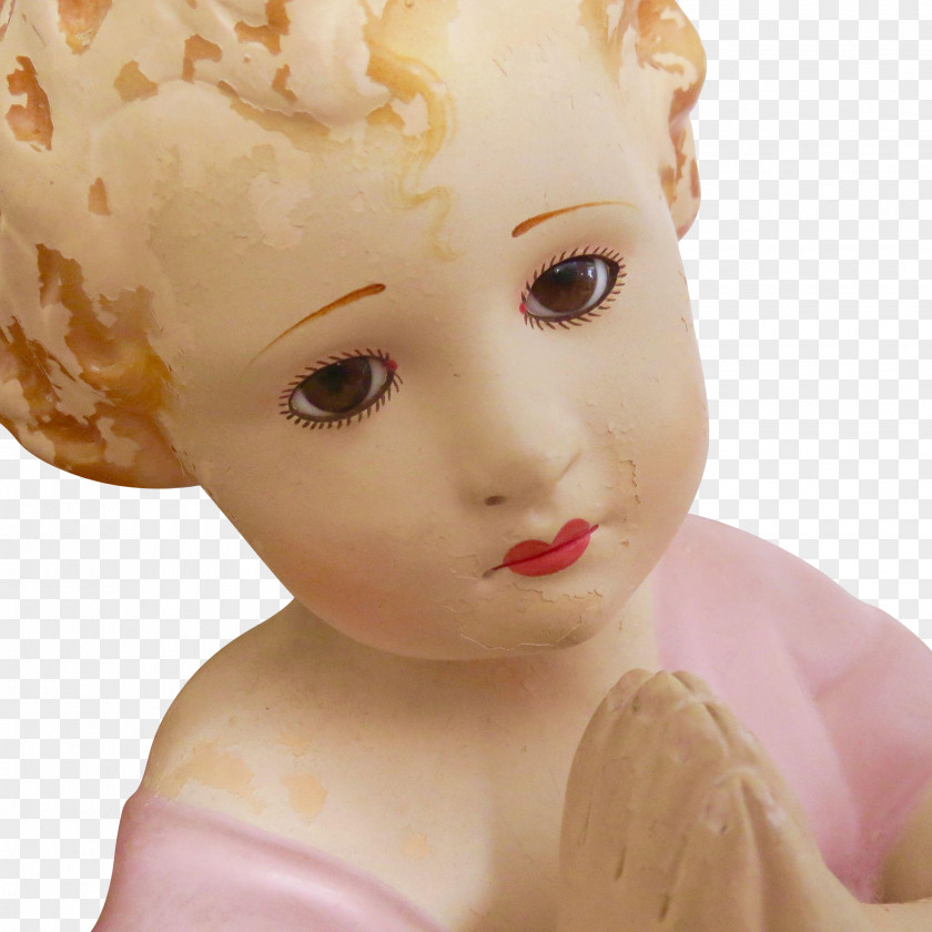 Doll Cheek Forehead Close-up PNG