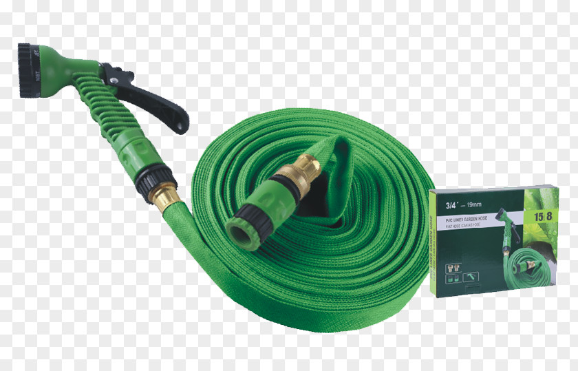 Flat Lay Garden Hoses Textile Hose Reel PNG