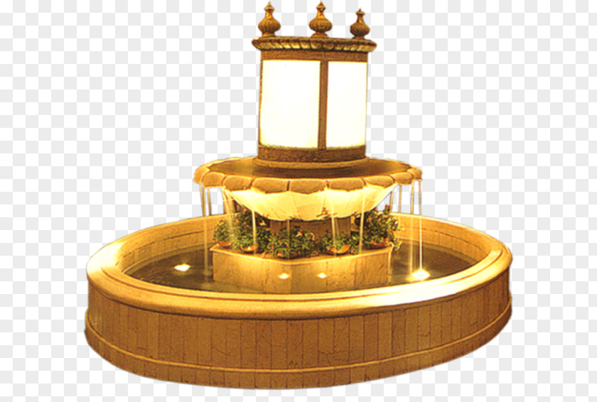 Fountain Clip Art Image Design PNG