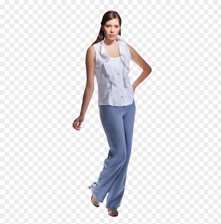Jeans Waist Clothing Nightwear Sleeve PNG