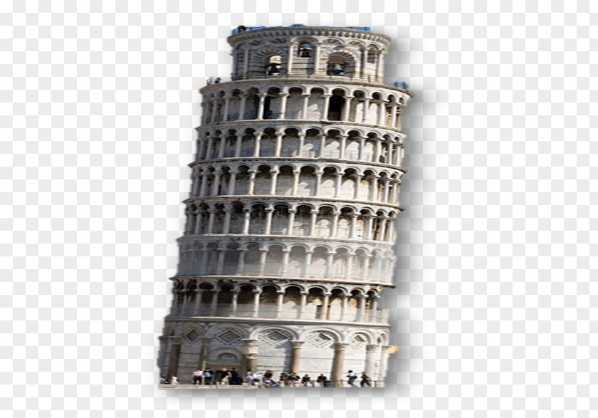 Leaning Tower Of Pisa Piazza Dei Miracoli Facade Middle Ages Architecture PNG