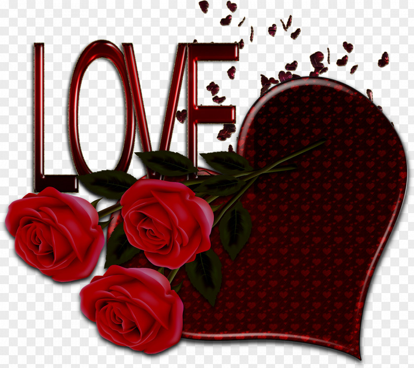 Lovely Love Heart Clip Art PNG